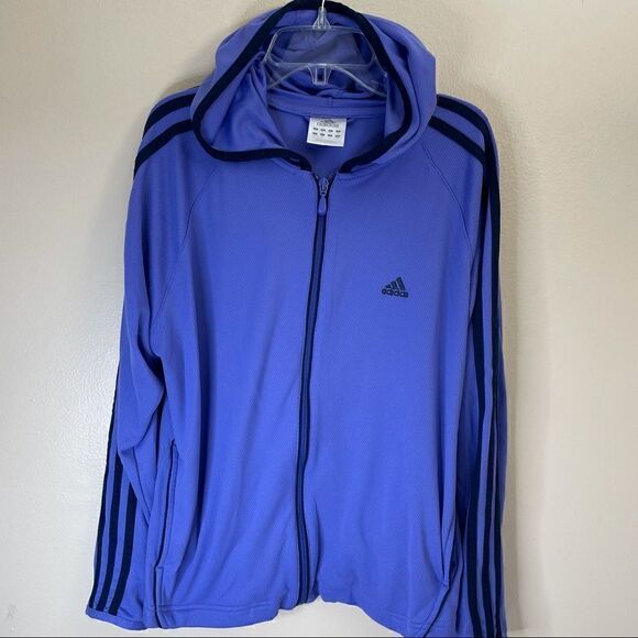 Adidas Track zip up | Hoodie| Medium|Y2K - Picture 3 of 13